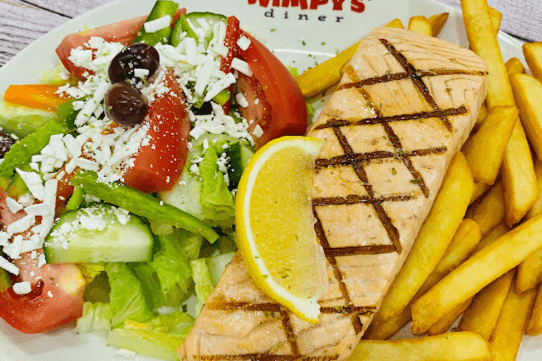 Grilled Salmon Dinner