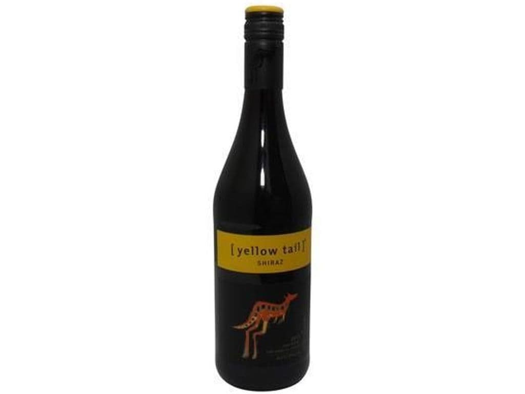 Yellow Tail Shiraz, 750mL bottled red wine (13.5% ABV)