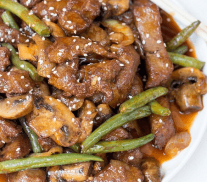 Beef with Mushrooms