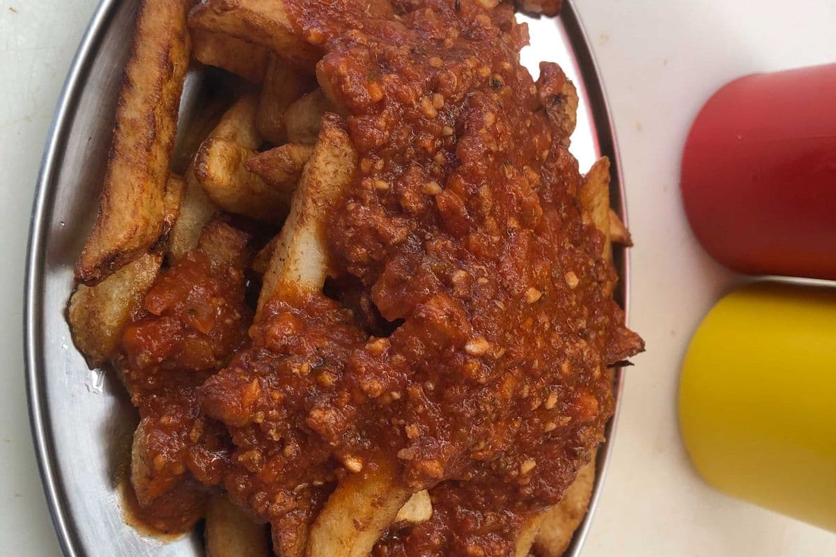 Grande Frits sauce italienne