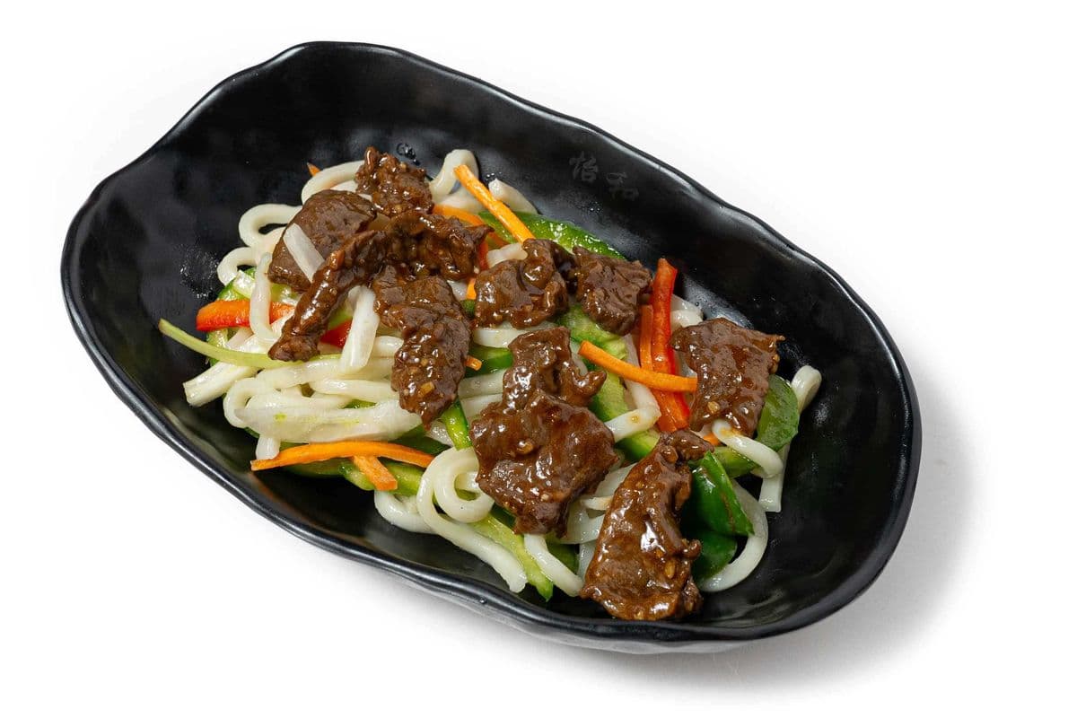 Beef Fried Udon