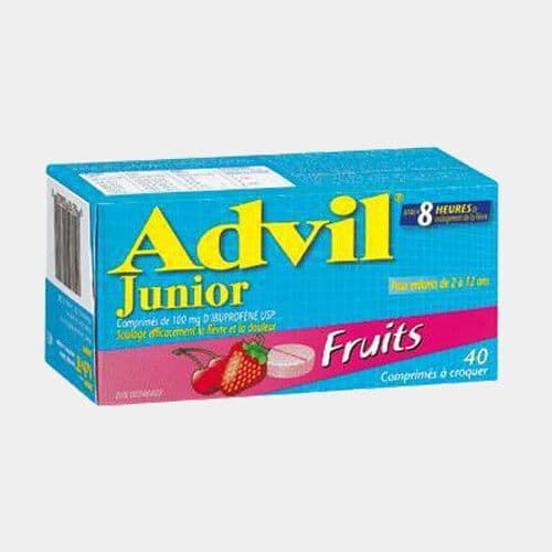 Advil Junior Fruits (40 comprimés) / Advil Junior Fruits (40 tablets)