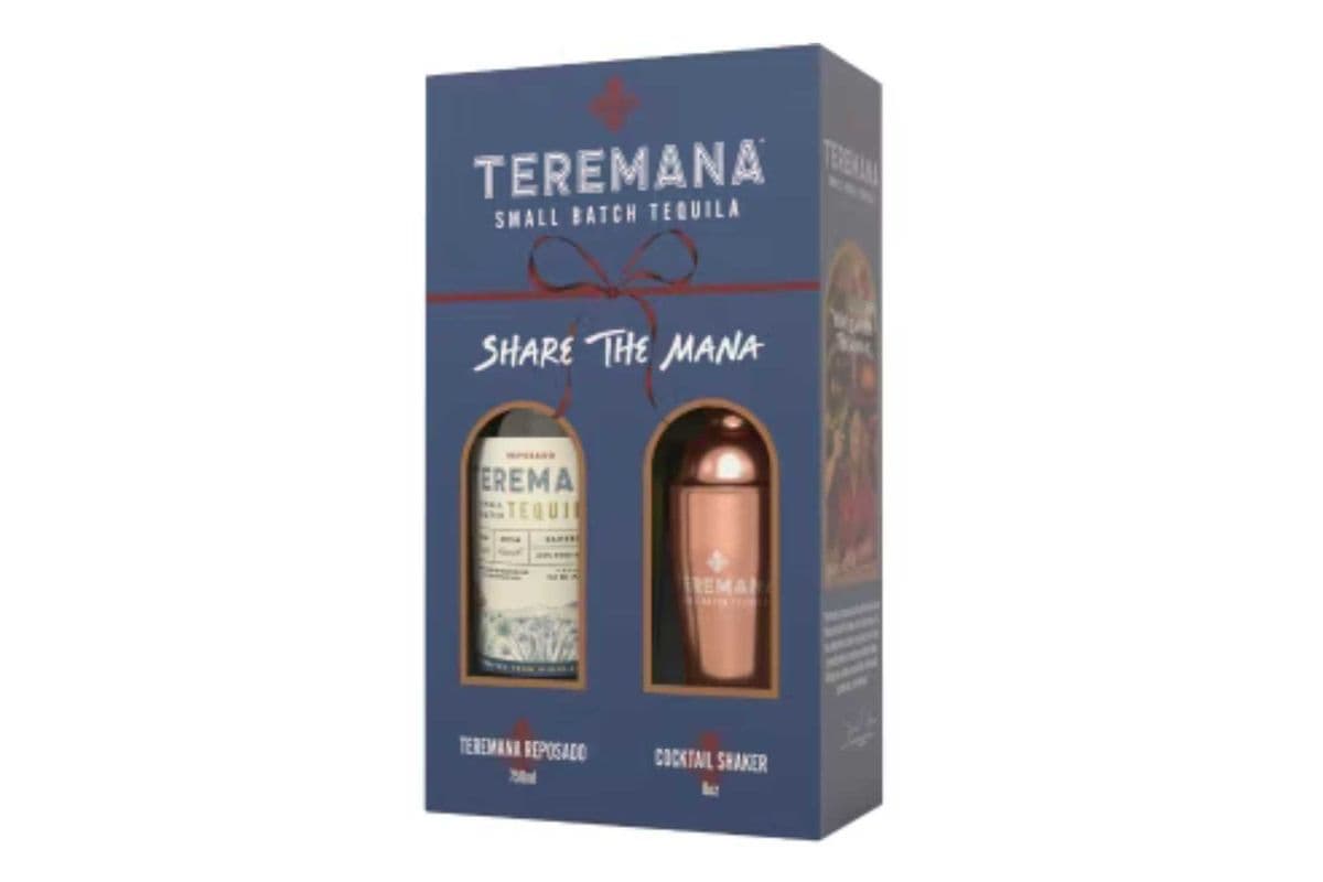 Teremana Tequila Reposado with Cocktail Shaker Gift Set (1 x 750ml)