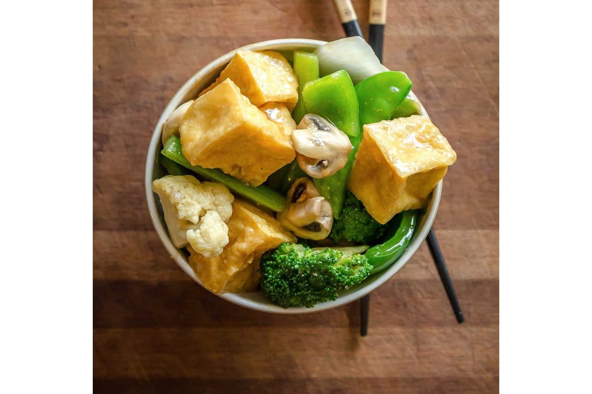 Tofu with Mixed Vegetables