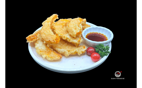 50. Pumpkin Tempura (8pcs)