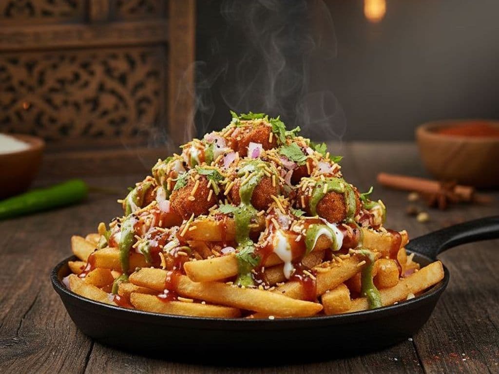 Loaded Chaat Poutine