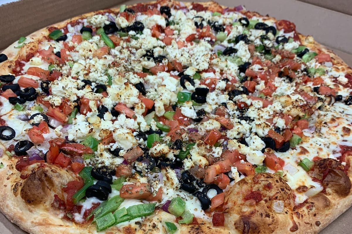 9" Small Greek Pizza