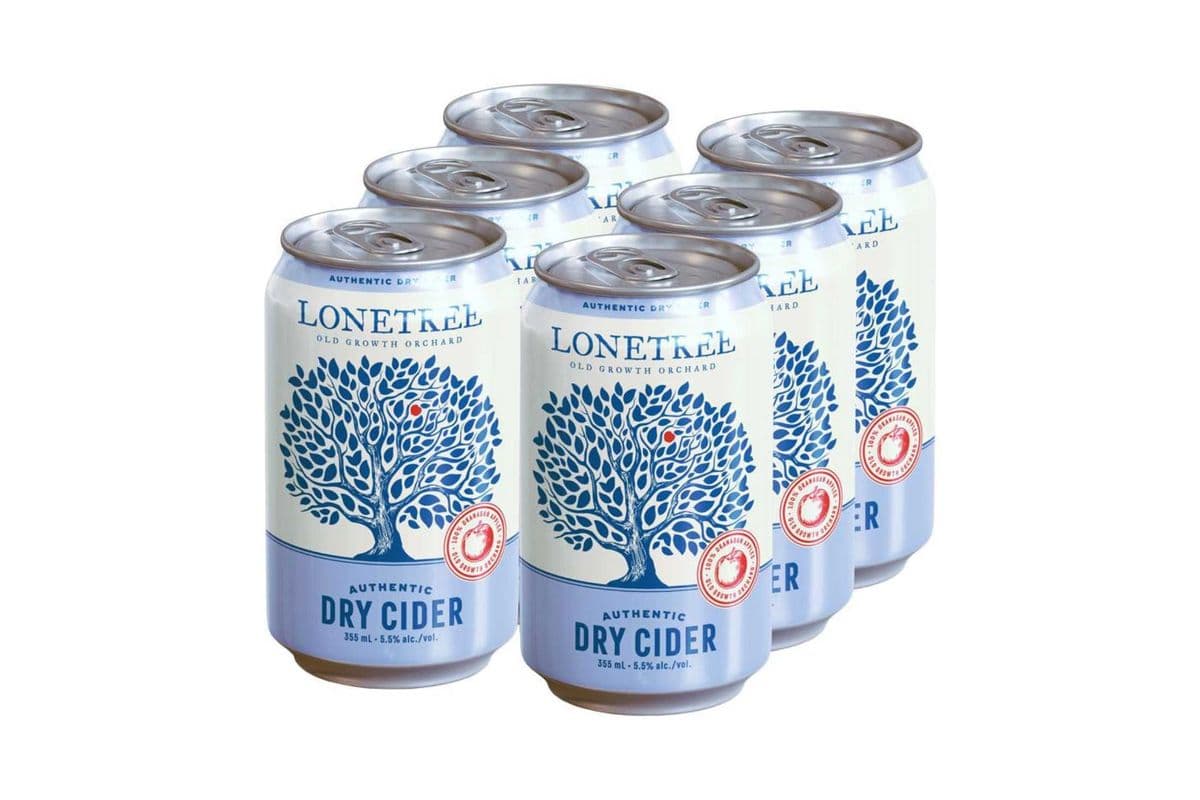 Lonetree Authentic Dry Cider (6 Packs) (6 x 335ML)