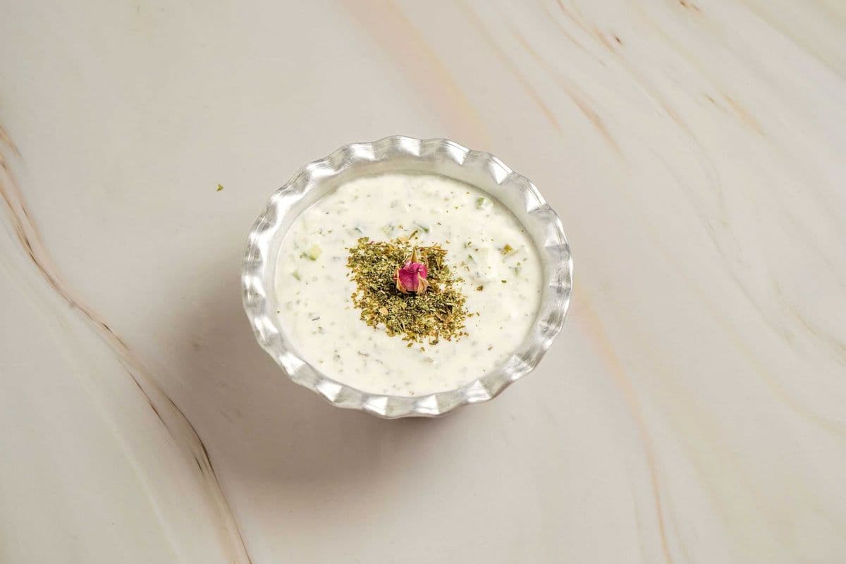 Persian Yogurt with Cucumber (Mast-o Khiar)
