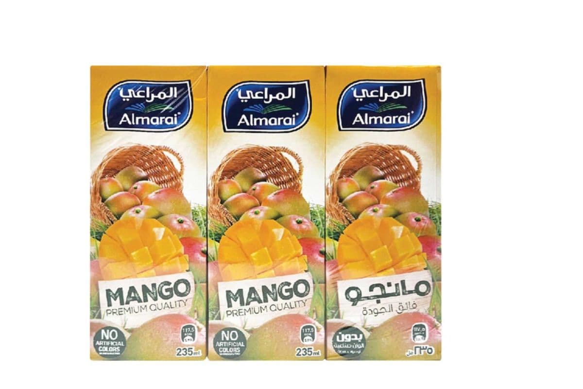 Almarai Mango Juice - 6 X 235 Ml (6 X 235 Ml)