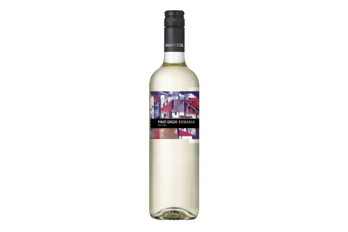 Pinot Grigio Off-Dry Romania International Series (1 x 750 ml Bottle)