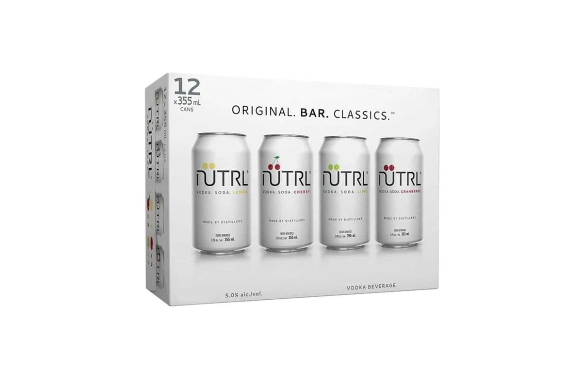★ Nutrl Classic Mixer Pack (12 Cans) | SAVINGS EVERYDAY — KEEP IT TASTY, KEEP IT REAL | (12 x 355ml)
