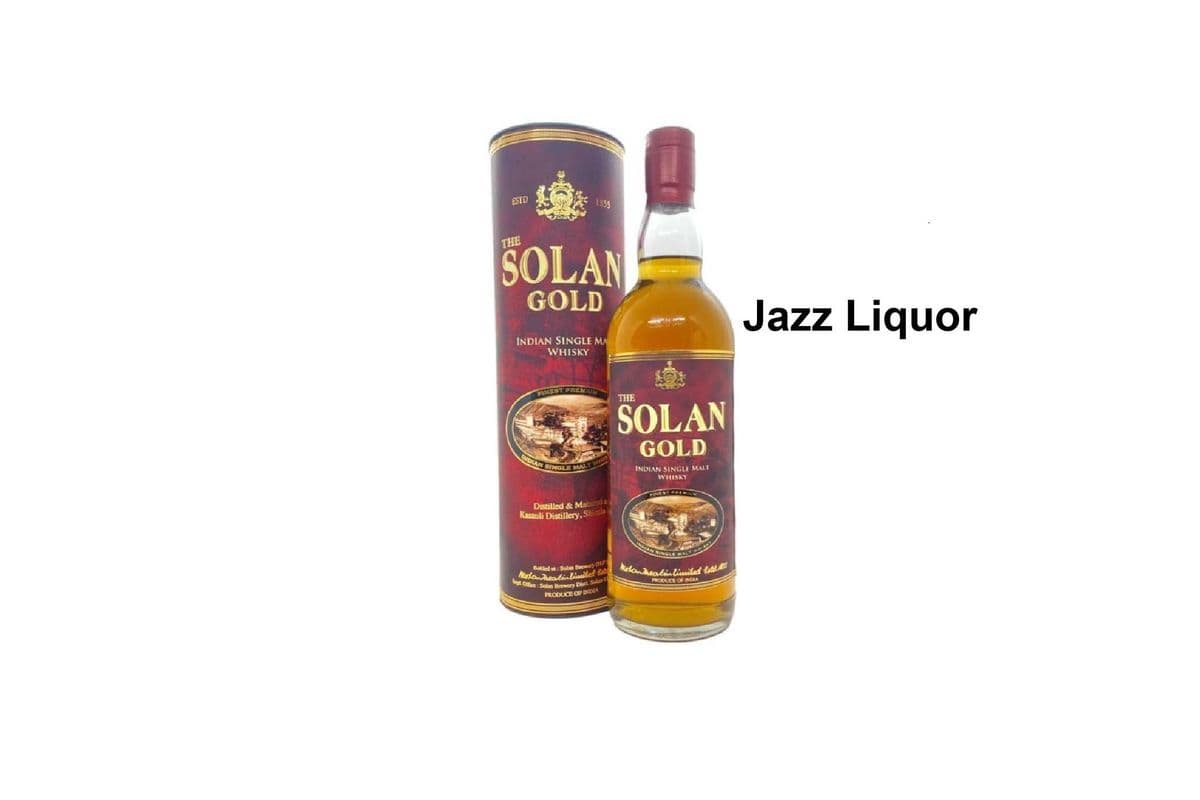SOLAN GOLD INDIAN SINGLE MALT WHISKY 750ML (1 x 1x750ML)