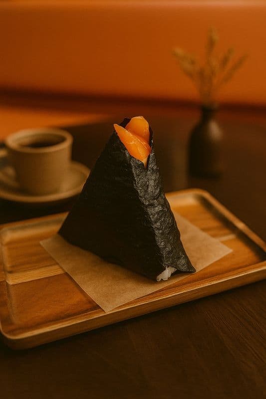 Smoked Salmon Onigiri