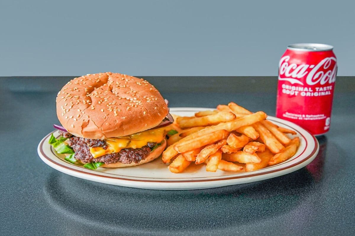 5. Double Cheese Smash Burgur Combo