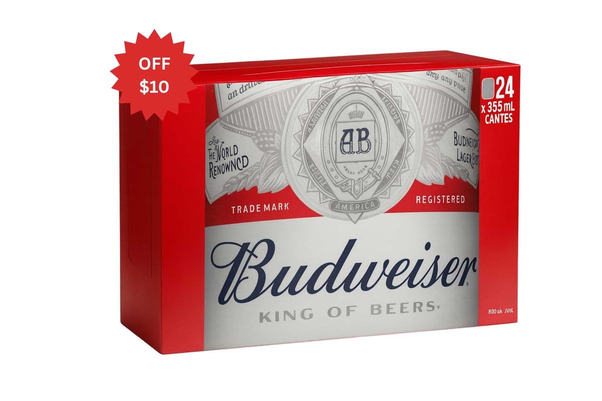 Budweiser (24 x 355 ml Can)