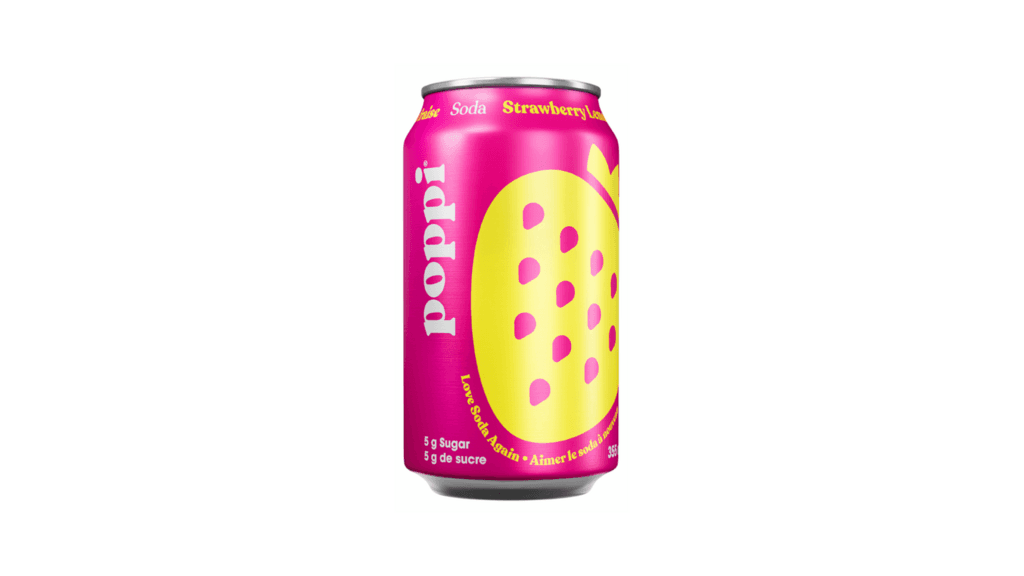 (Poppi Soda) Limonade Fraise / (Poppi Soda) Strawberry Lemon