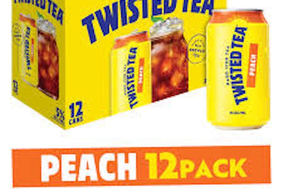 TWISTED TEA 12PK PEACH 12 CAN (12 x 355ML)