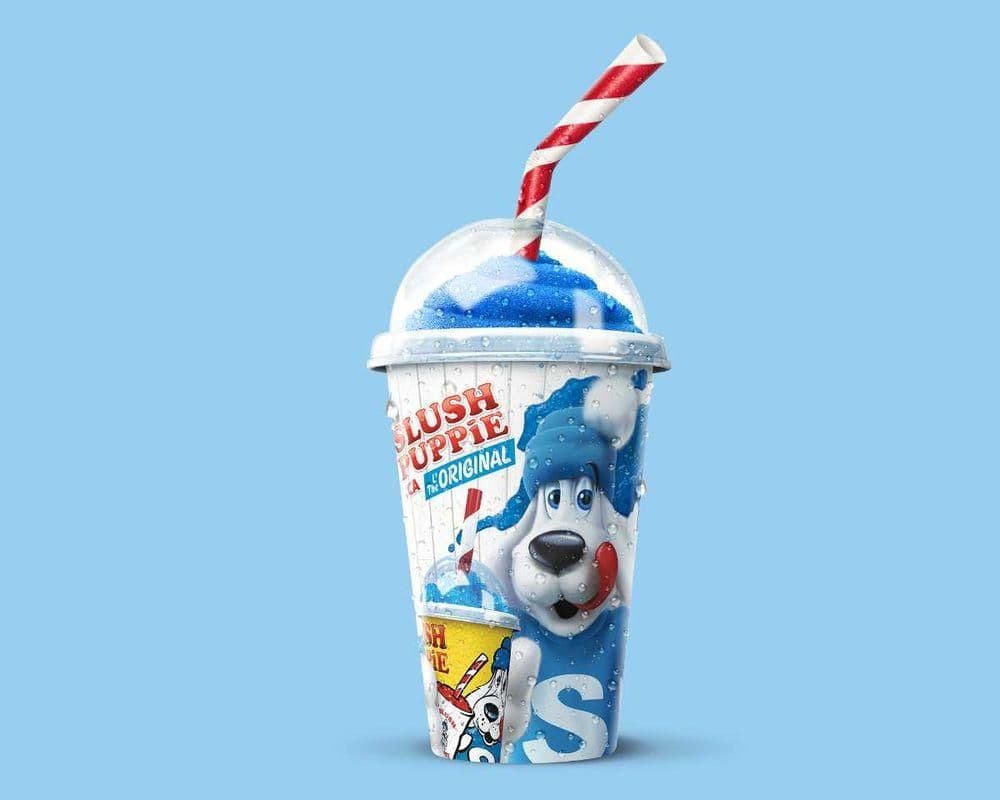 Medium Blue Raspberry Slush Puppie