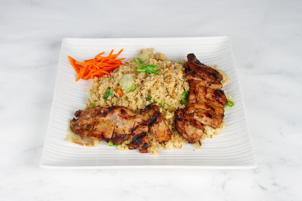 59. Grilled Chicken on Fried Rice