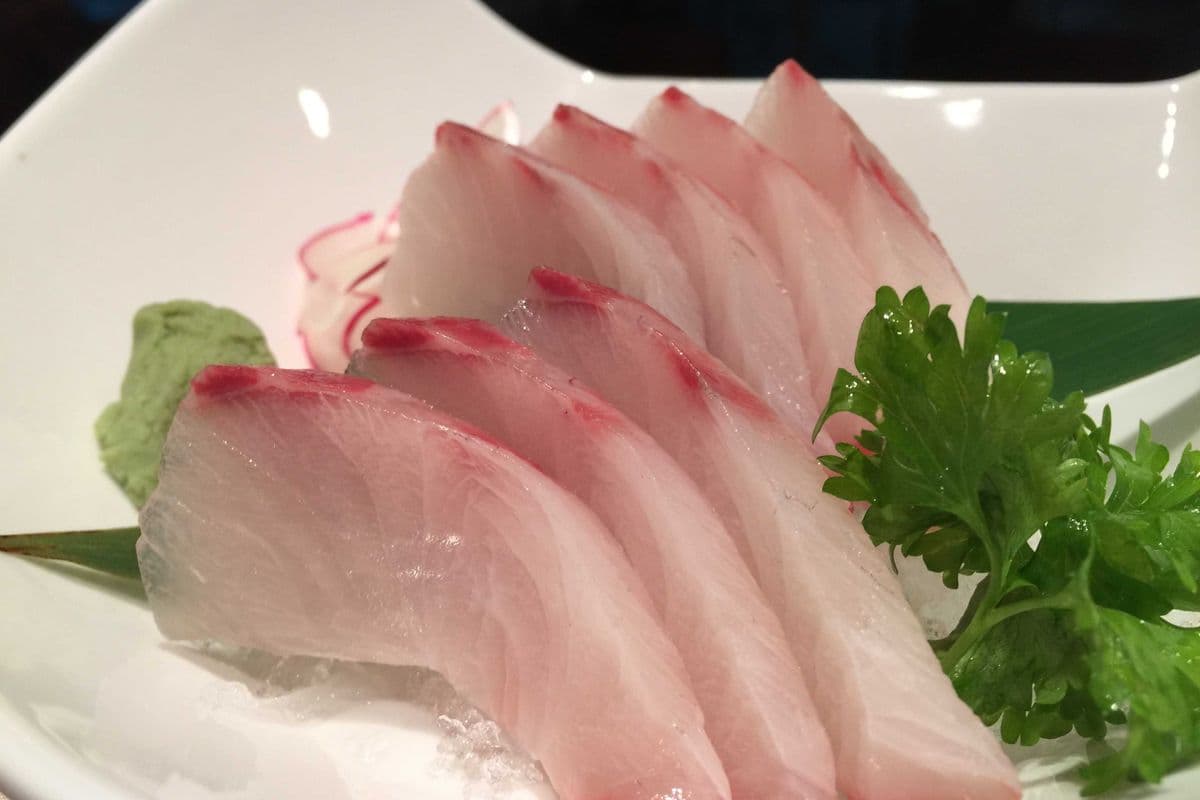 03. Stripe Jack - Shima Aji Sashimi (5 pcs)