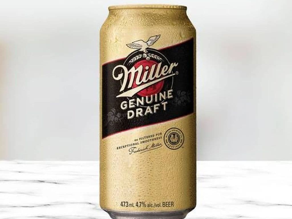 Miller Genuine Draft, 473mL (5.0% ABV)