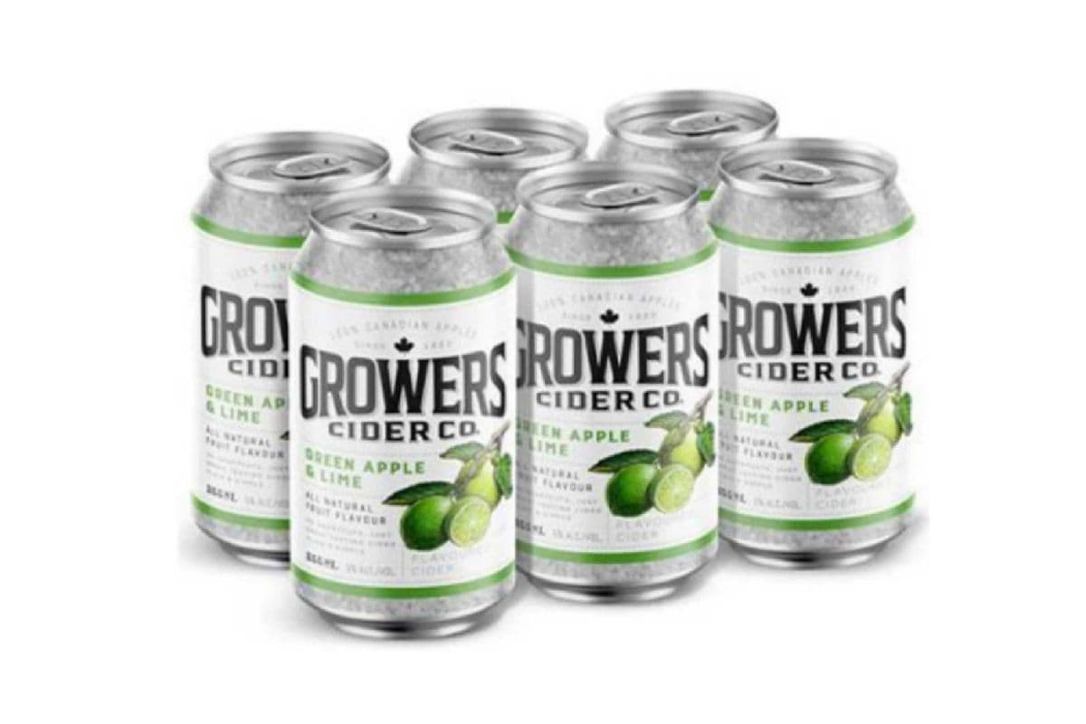 Growers Green Apple Lime Sour (6 x 355 ml)