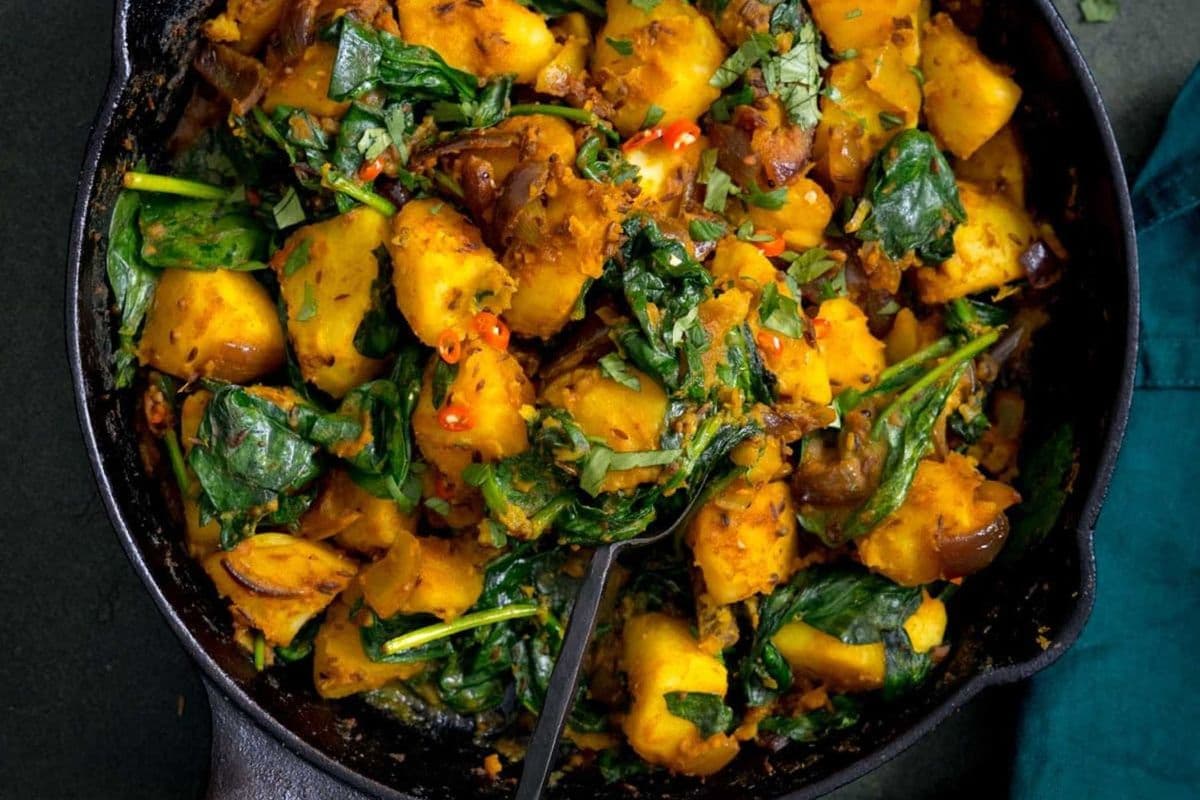 Saag Aloo