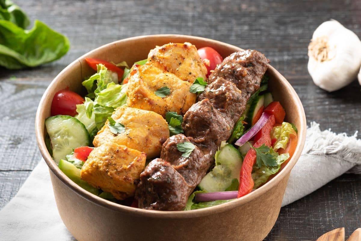 Mix BBQ Bowl Salad