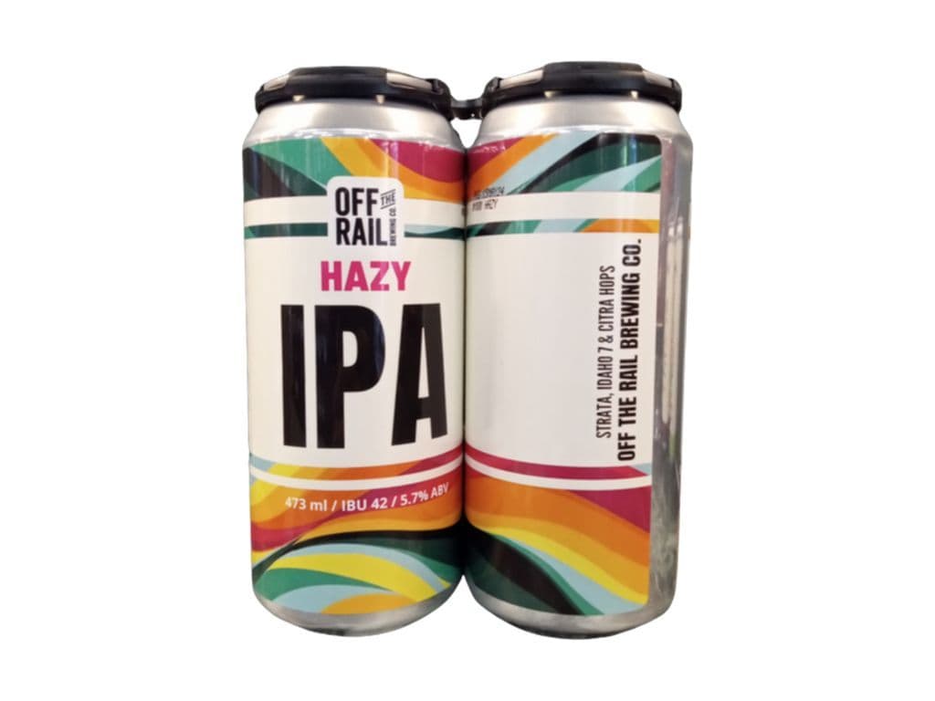 Off The Rail Brewing Hazy Ipa 4Pk