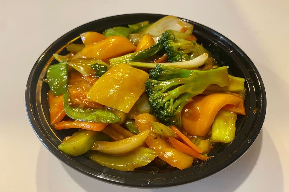 V12. Mix Vegetable in Black Bean Sauce
