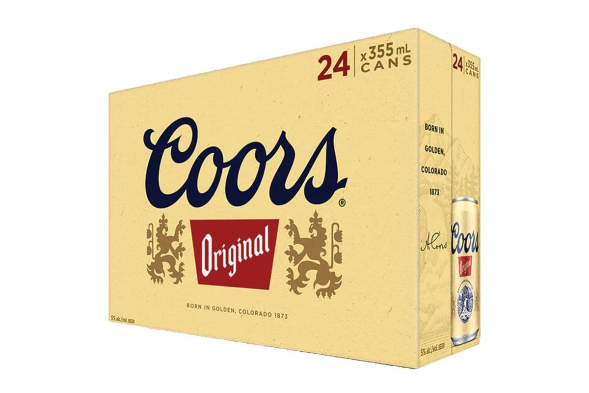 Coors Original 24 pack (24 x 355 ml Cans)