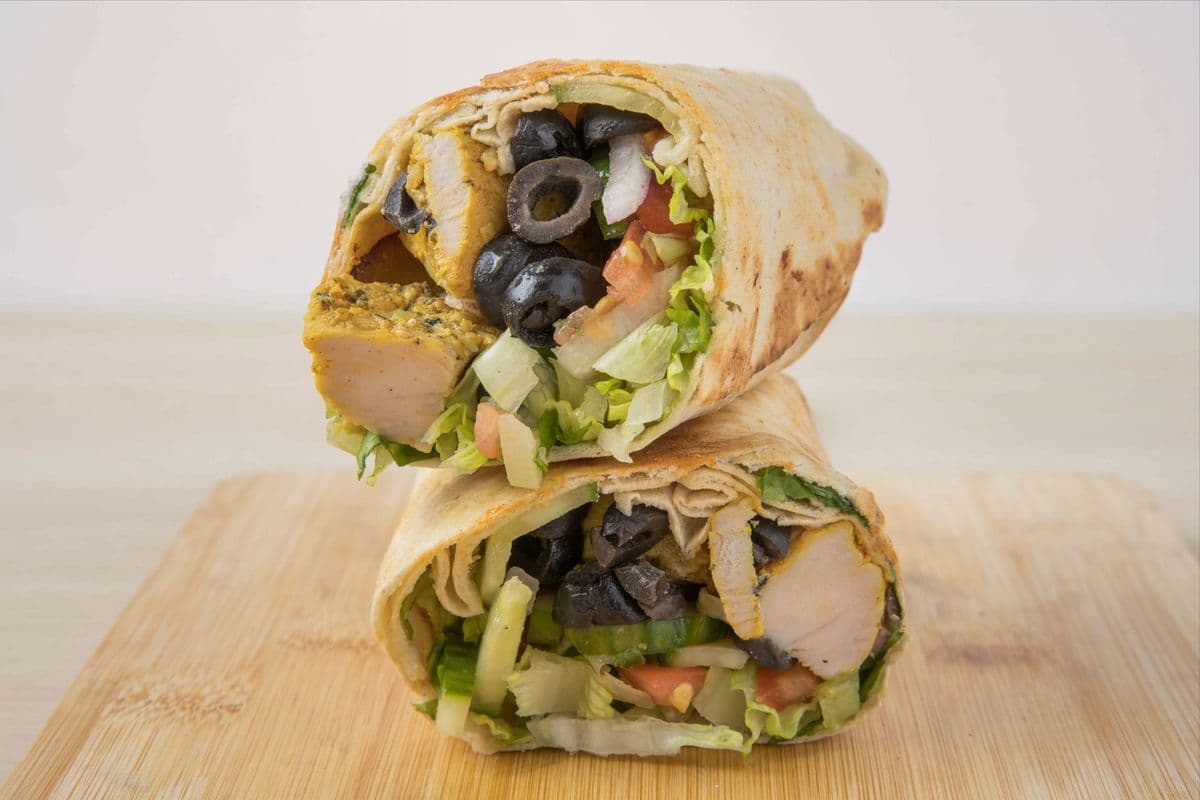 Chicken Souvlaki Wrap