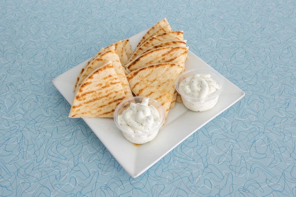 Pita and Tzatziki