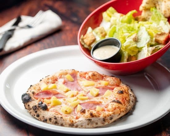 Pizza and Salad