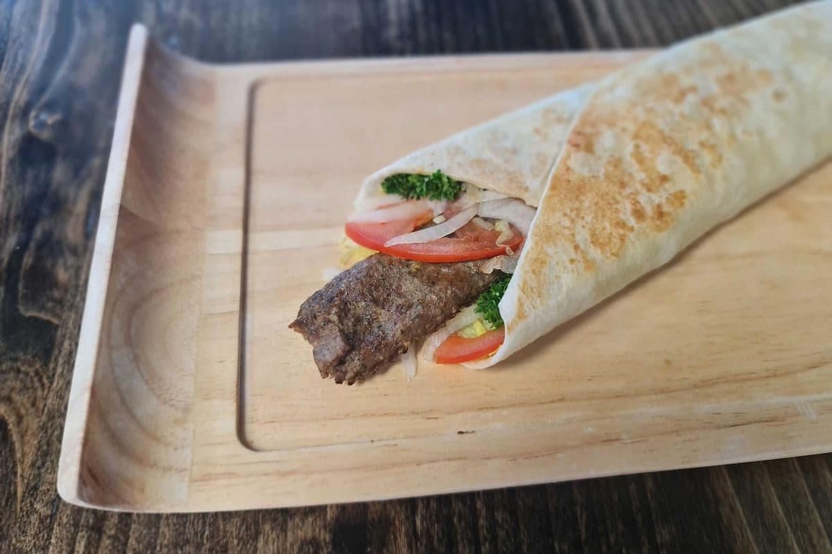 Beef Kebab Special Wrap
