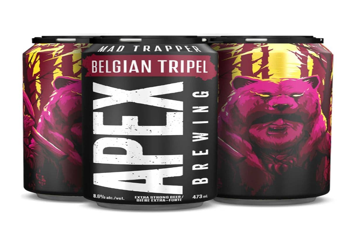 878456. APEX MAD TRAPPER BELGIAN TRIPEL (4 x 473 ml)