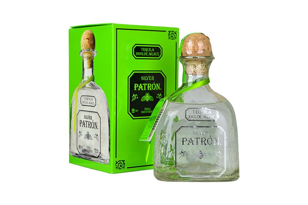 Patron Silver Tequilla (750 ml Bottle) (1 x 750ML)