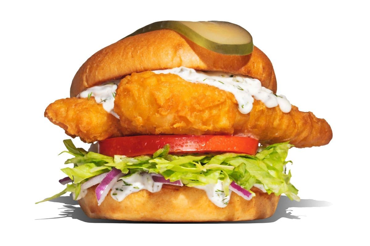 Crispy Cod Burger