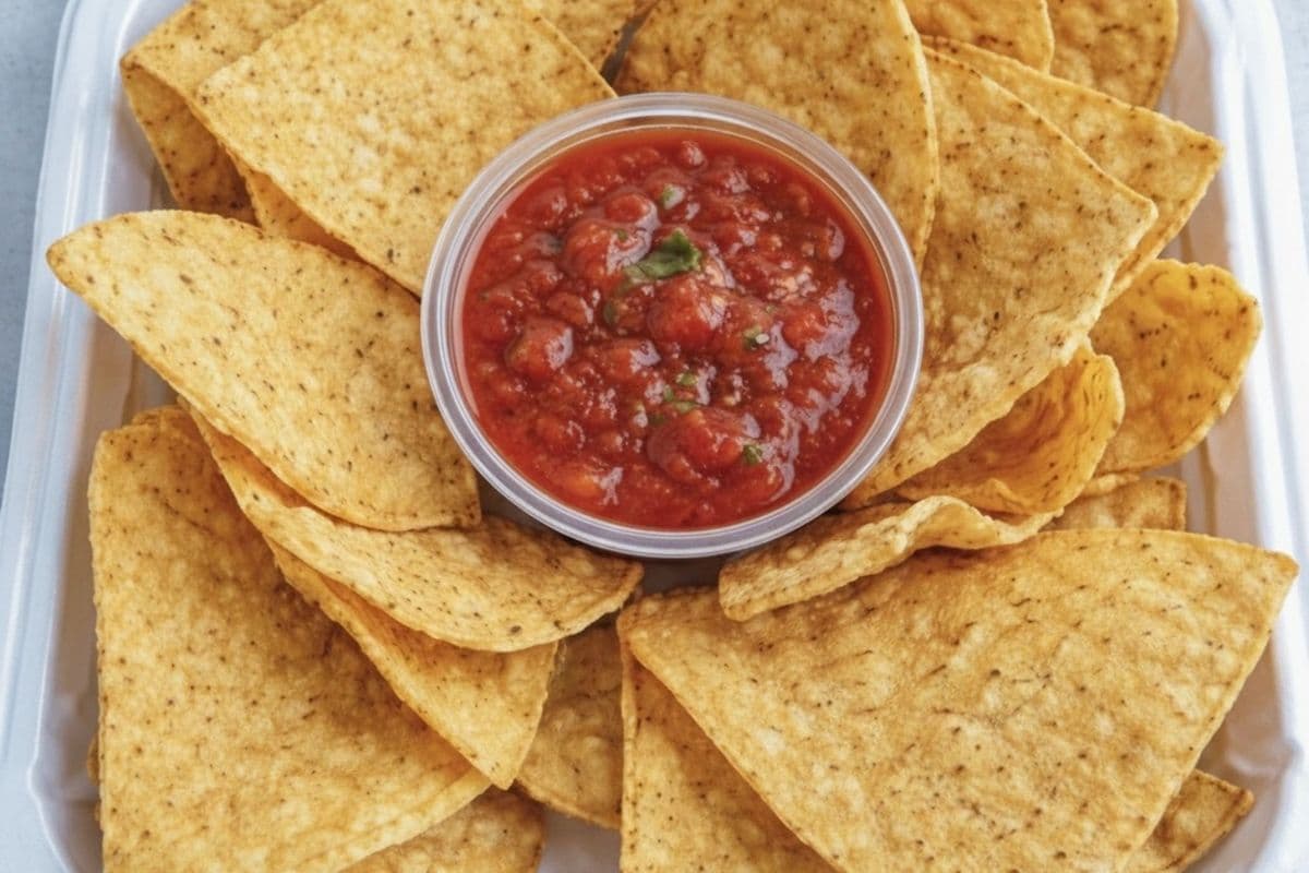 Chips and a dip