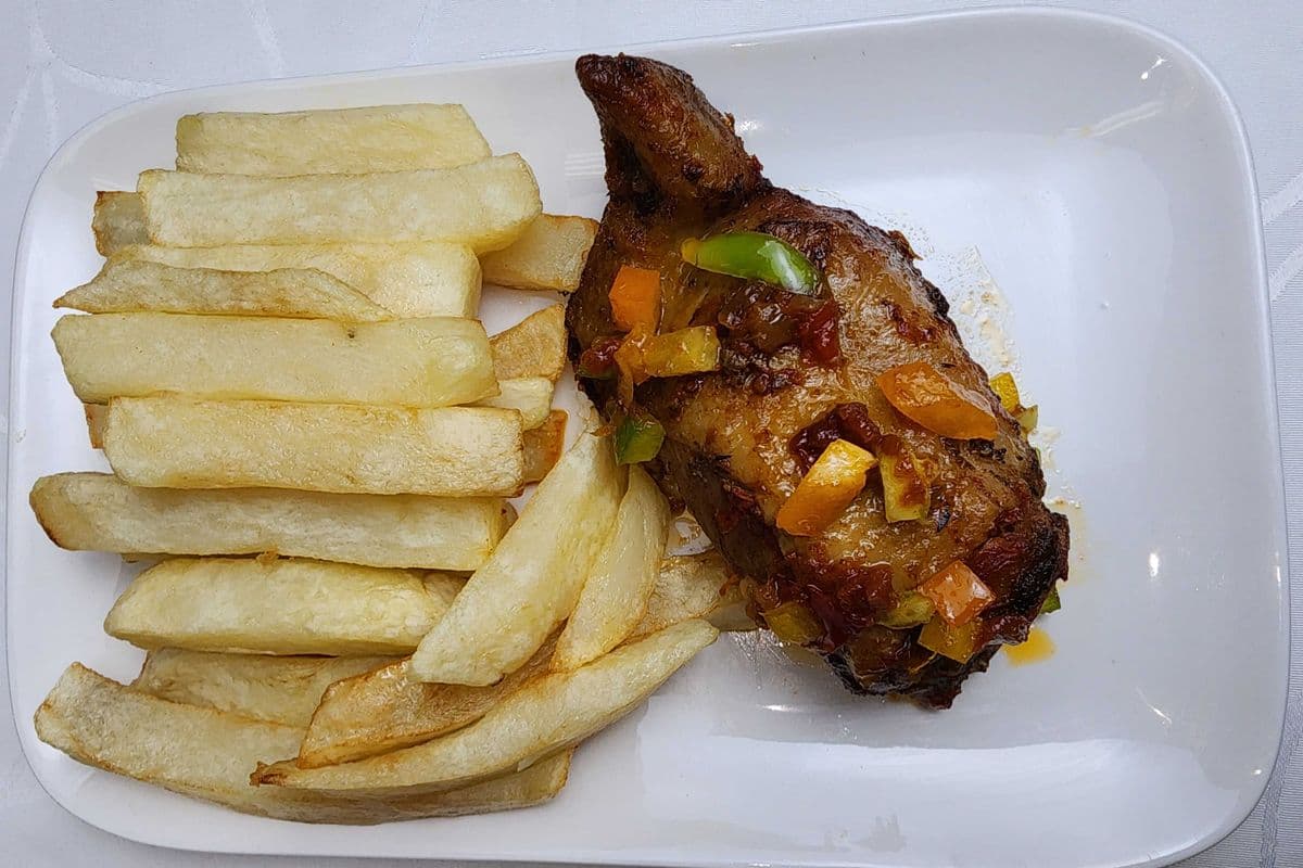 Potatoes Fries + Turkey / Chicken
