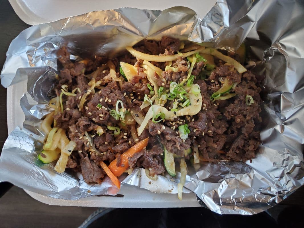 568. Bulgogi dinner