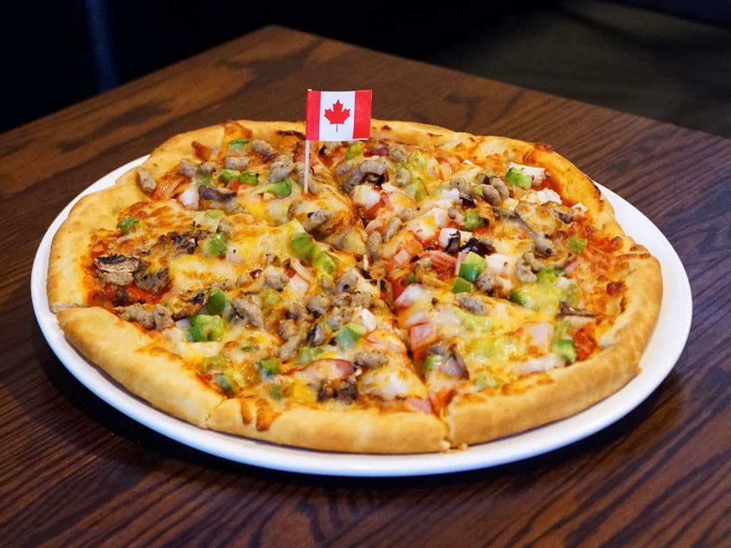 8" Loaded Deluxe Pizza