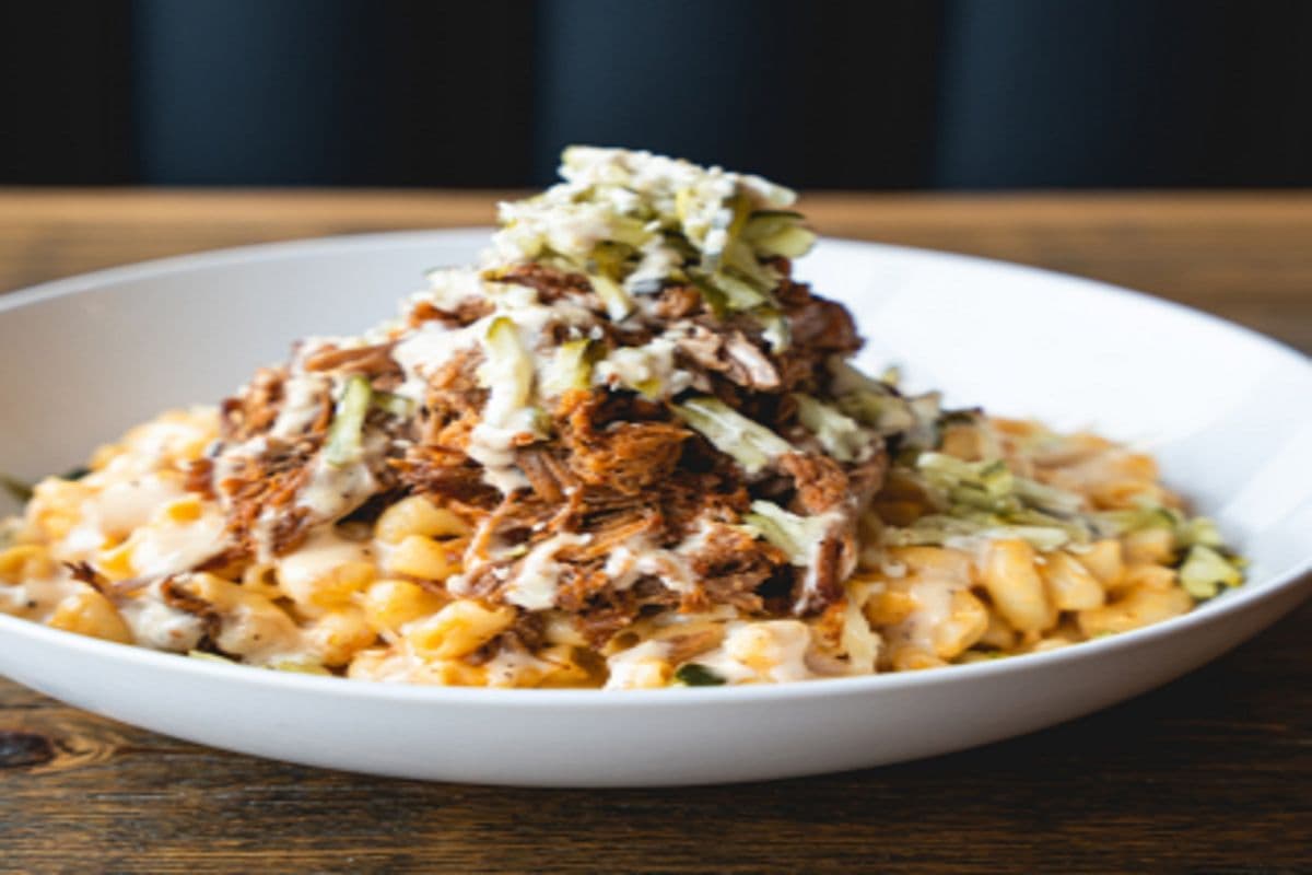 Pulled Pork Mac and Cheese