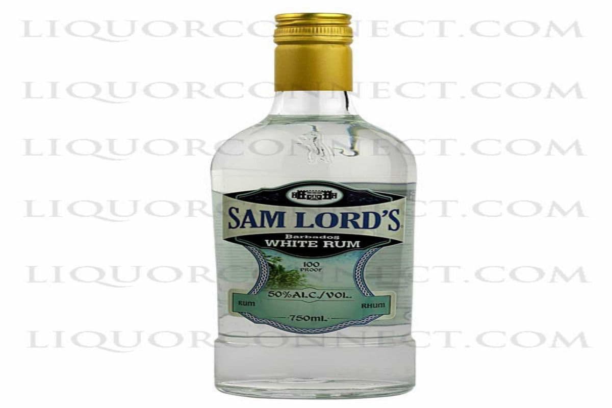 SAM LORD'S WHITE RUM (1 x 750ML)