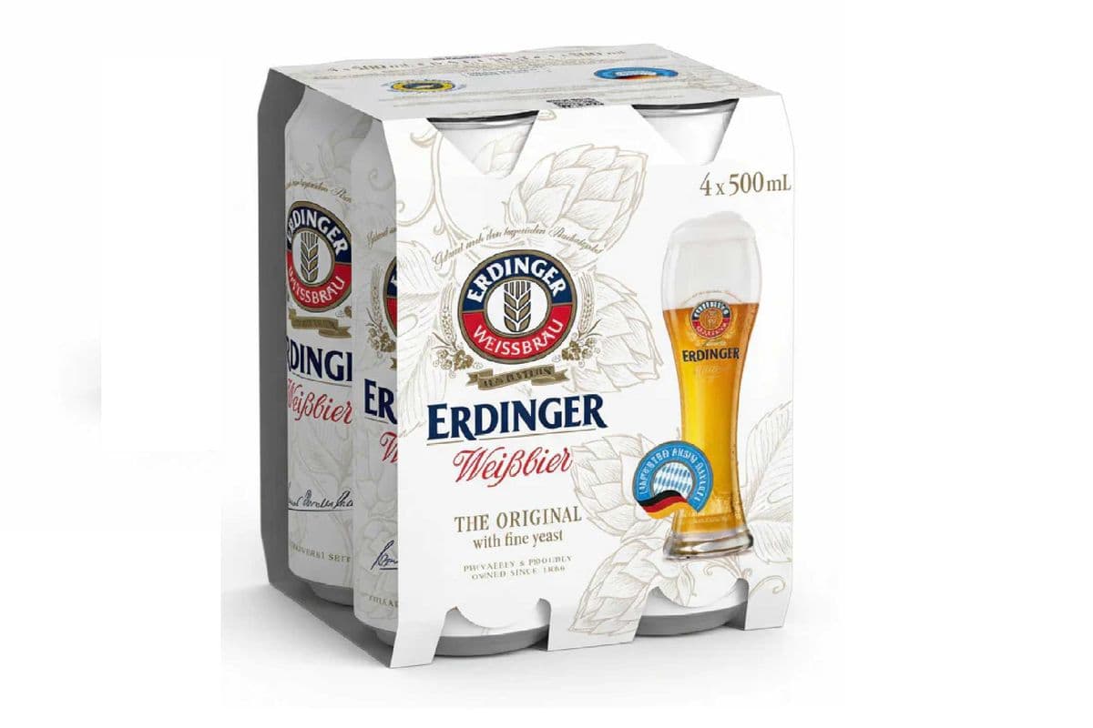 ERDINGER WEISSBIER 4-PACK (4 x 500ml)