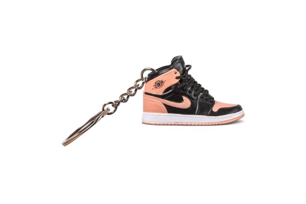 Keychain - Jordan 1 High Black Crimson Tint