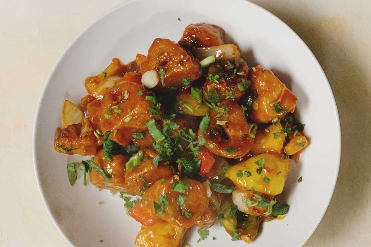 Chilli Soya Chaap