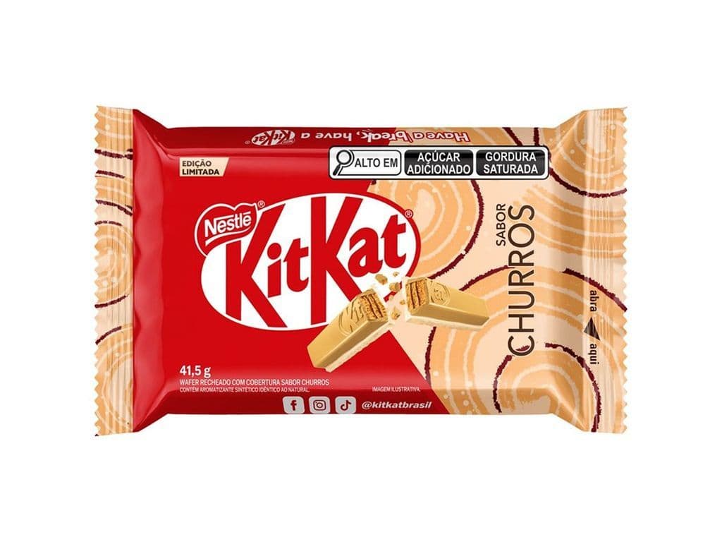 KitKat Churro Brazilian Crunchy Wafer Chocolate Bar 41.5g South American Snack