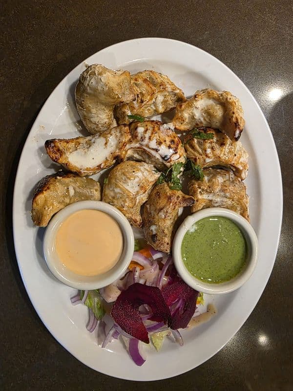 Tandoori Veg Malai Momos
